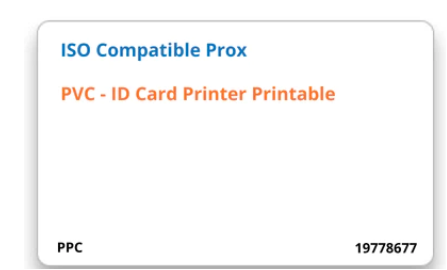 Cards .76mm Ultrasecure ISOPROX PVC CR80 (100 Pack)