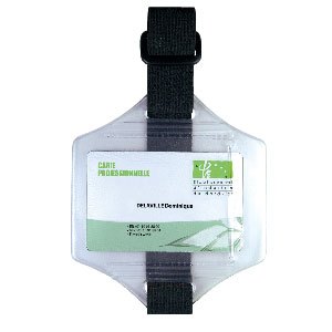 Armband with Card Display Pouch x 50