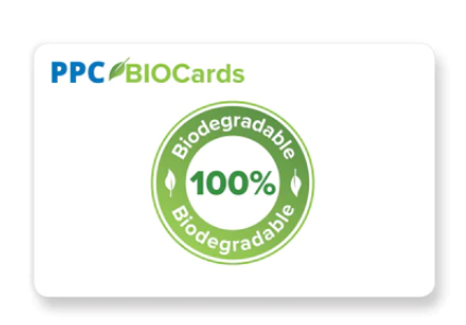 Cards .76mm Biodegradable PVC White CR80 (500 Pack)