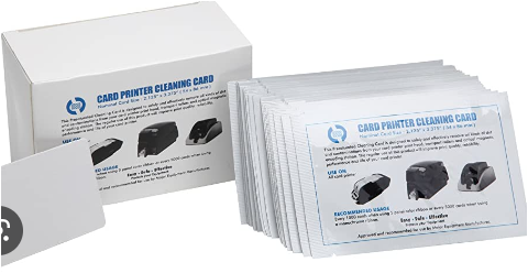 CR80 Isopropyl Cleaning Card Kit (10 Pack)