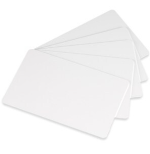 Cards .76mm PVC Food Safe White 140x54mm (500 Pack)