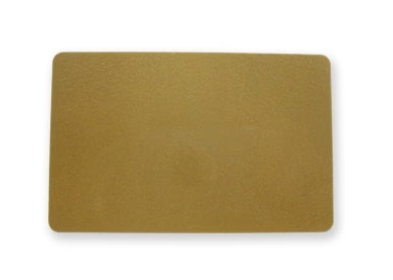 Cards .76mm PVC Gold CR80 (500 Pack)