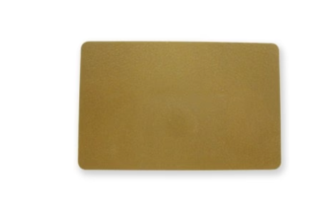 Cards 1.30mm PVC Gold CR80 (250 Pack)