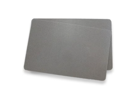 Cards 1.30mm PVC Silver CR80 (250 Pack)