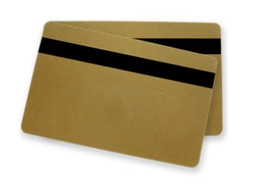 Cards .76mm PVC HiCo Gold CR80 (500 Pack)