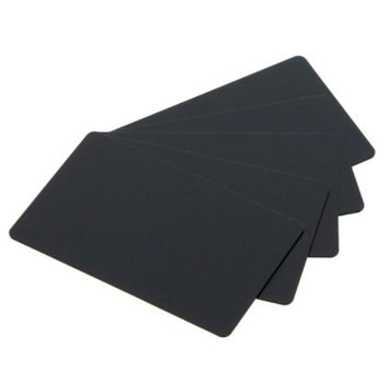 Cards Rewritable PVC Prints - Black (100 Pack)